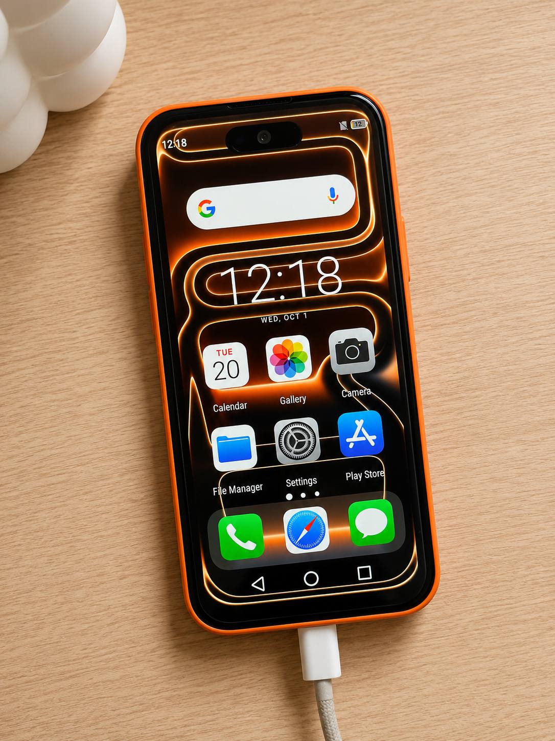 Mini sensorli ekranli telefon, mini smartfon, Android 12, 2/16 GB 4,5 dyuymli diagonal