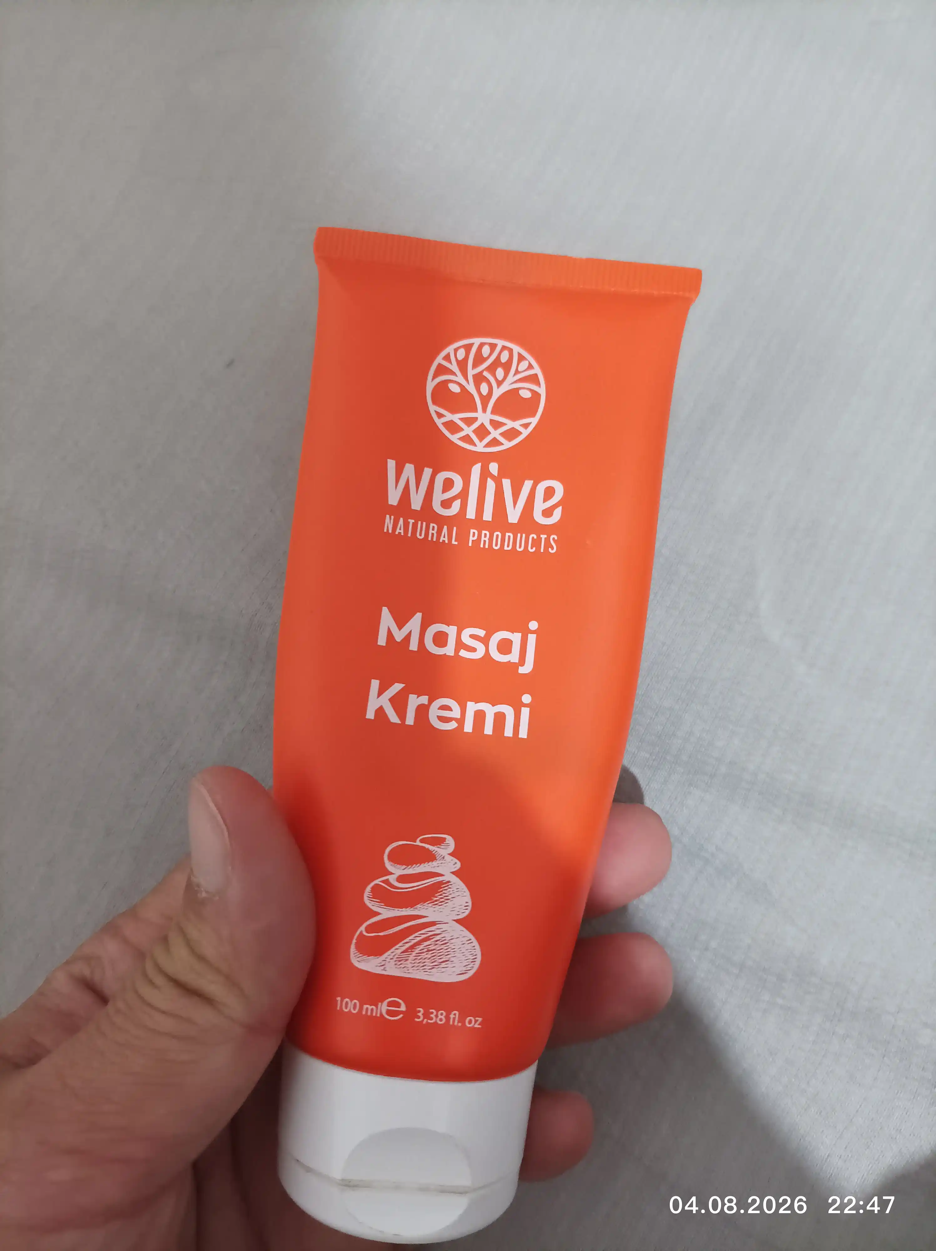 Massaj kremi Welive