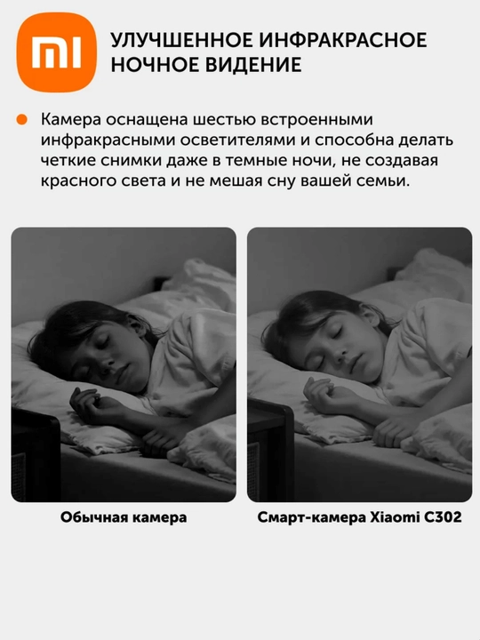 Xiaomi Smart Mi Camera video kuzatuv, Kamera  C301, C302,C500,