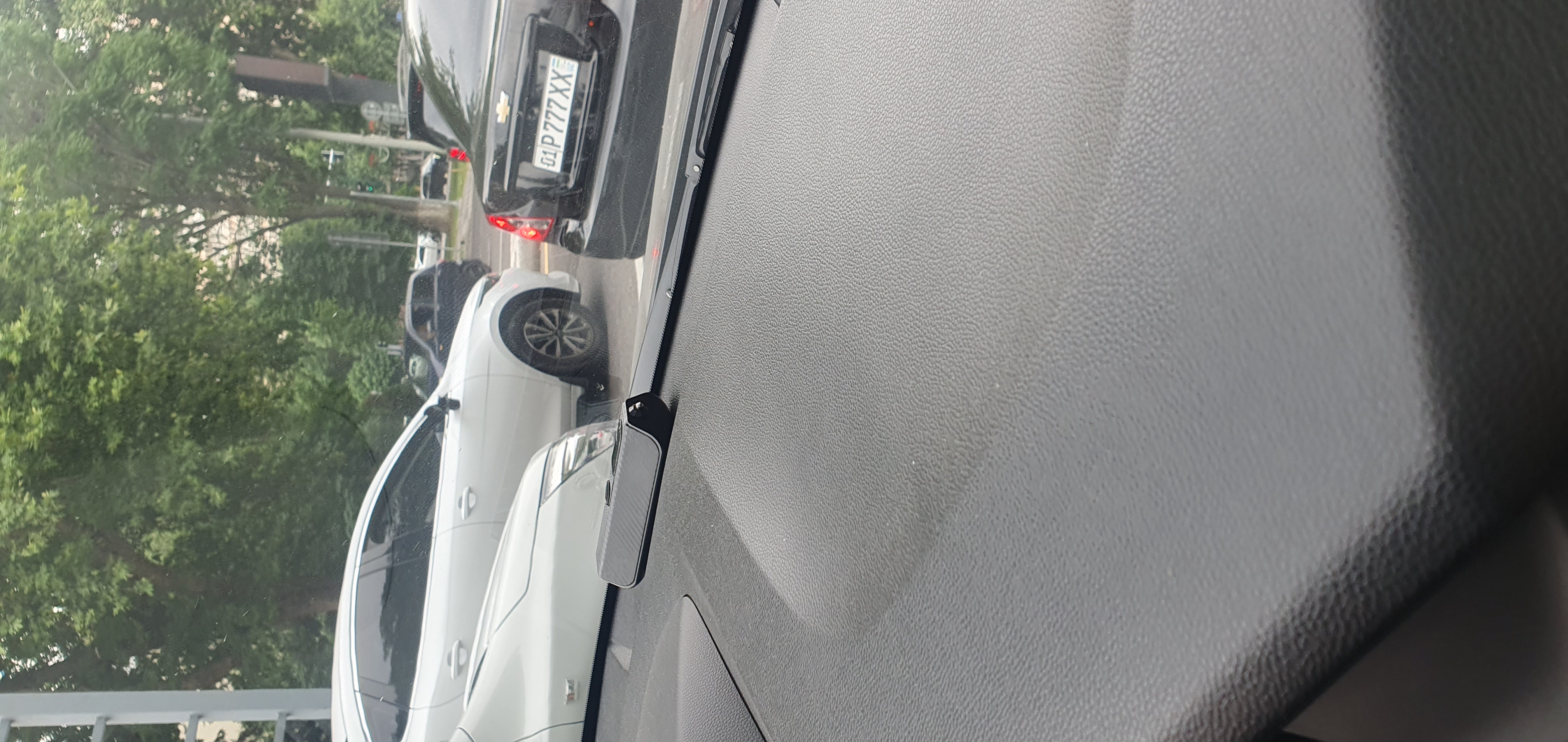 Автовизитка парковочная 2в1 для авто, скрытые номера и аварийный молоток
