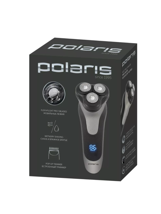 Elektr ustara Polaris PMR 0420R flex&float 4D PRO