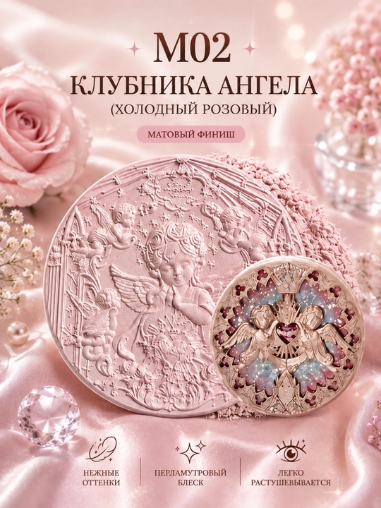 Flower knows Little Angel, xaylayter, yuz yaltiratuvchi, yaltiratuvchi upa - 