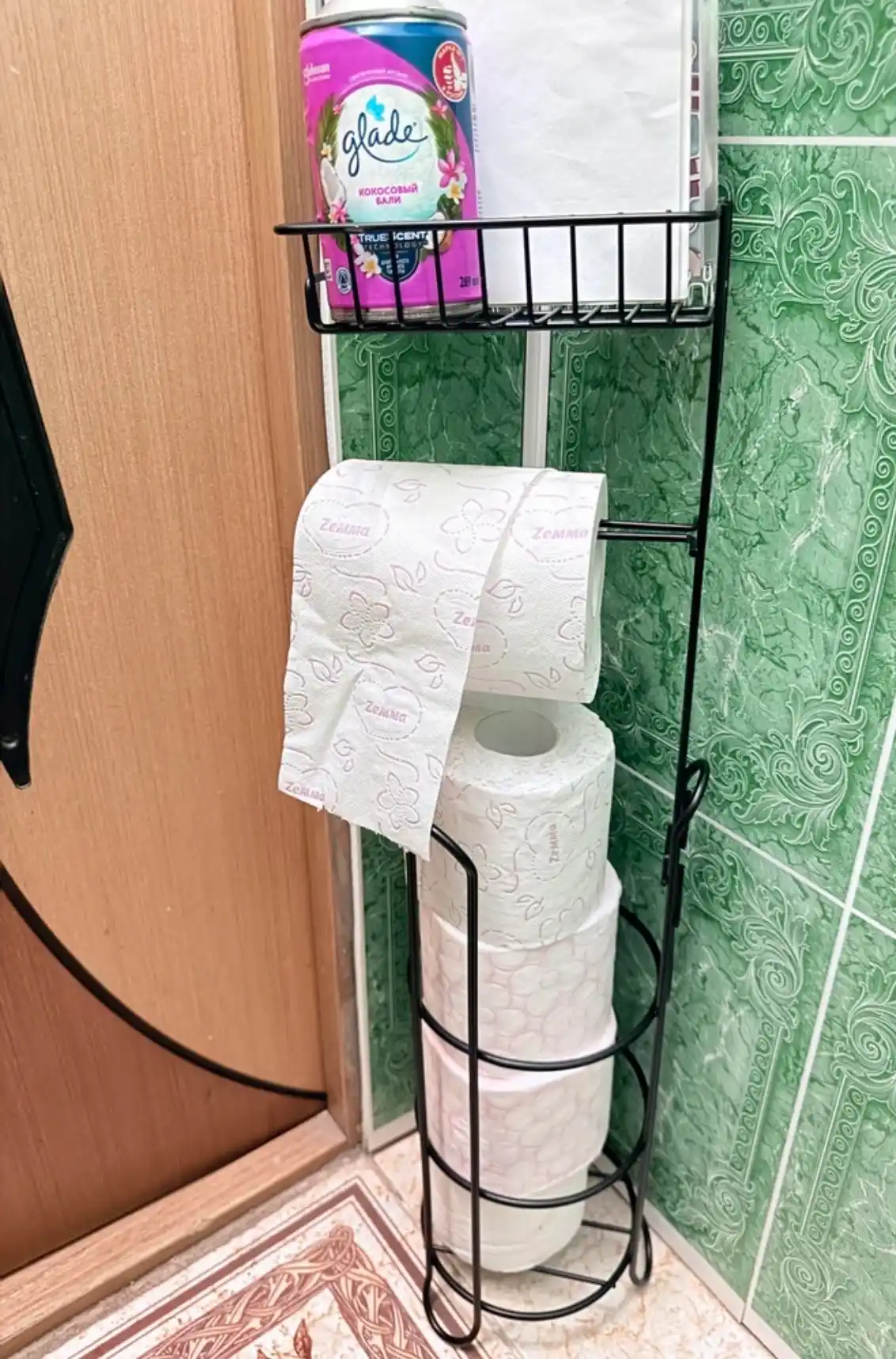 Металлический держатель для туалетной бумаги, напольный, диспенсер для туалетной бумаги