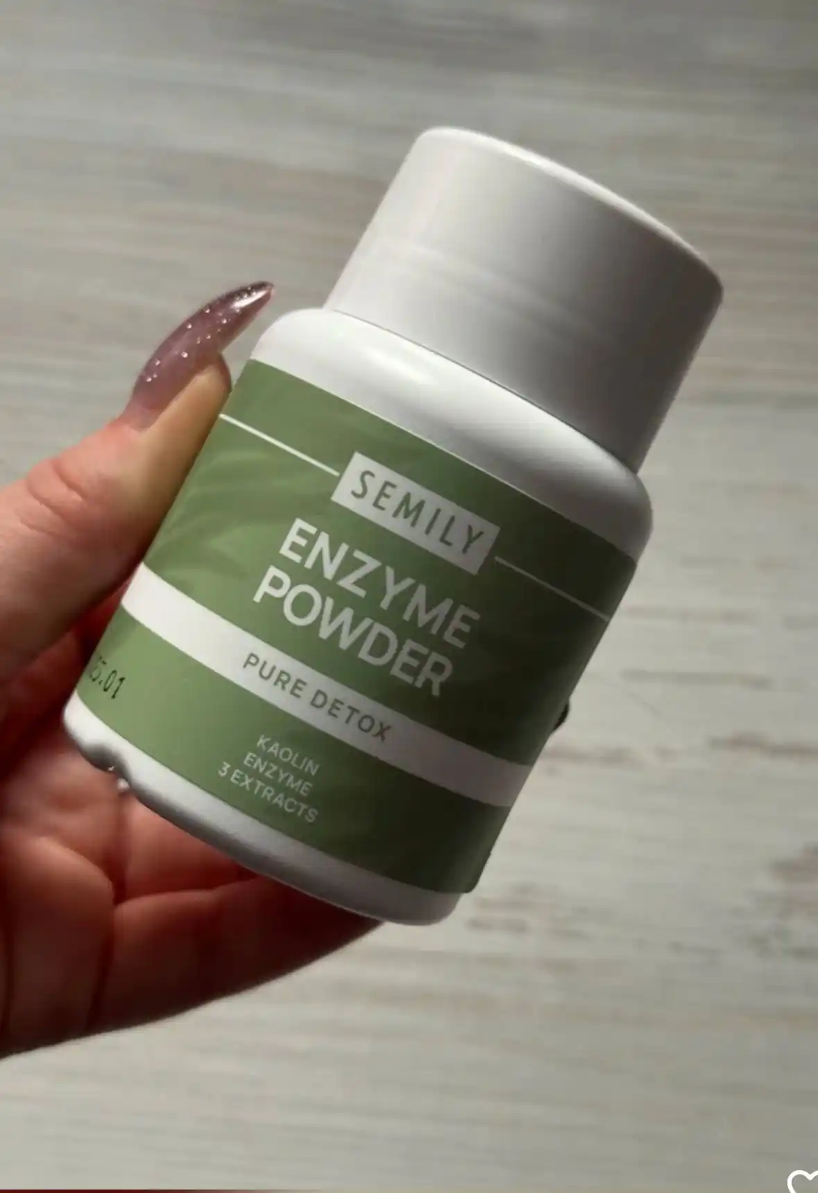 SEMILY ferment kukuni, enzim upa, piling terini chuqur tozalash, terini yaltiratish, 75 g