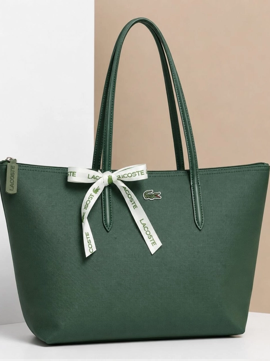 Женская сумка-шоппер в стиле Lacoste, для повседневной носки и университета