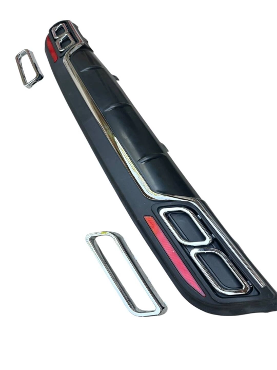 Tracker 2, Lacetti, Nexia 3, Spark, Chevrolet uchun bamper qoplamasi (yubka) Yaltiroq pardoz