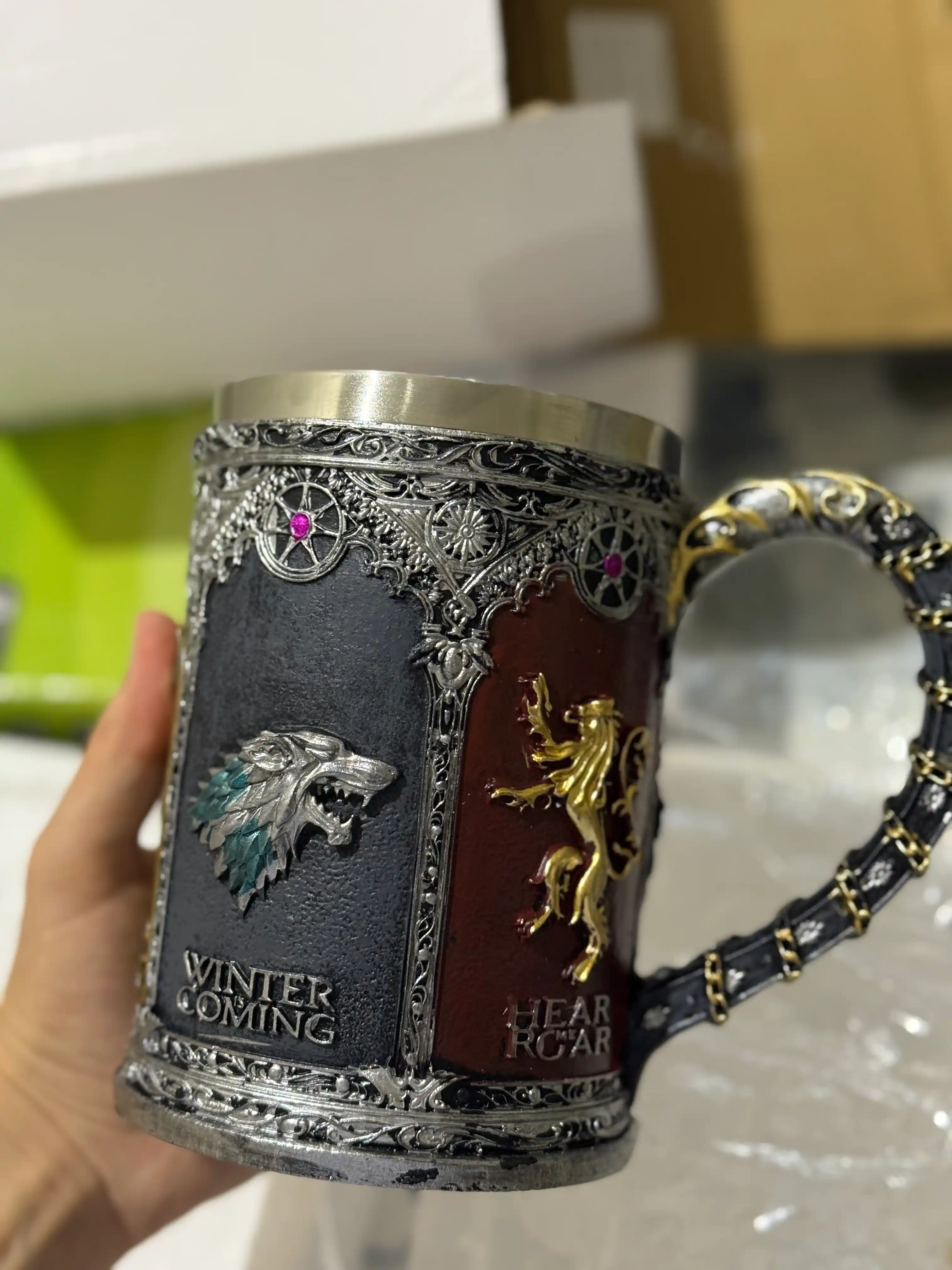 Кружка игра престолов, песня льда и пламени, дом драконов, Game of Thrones