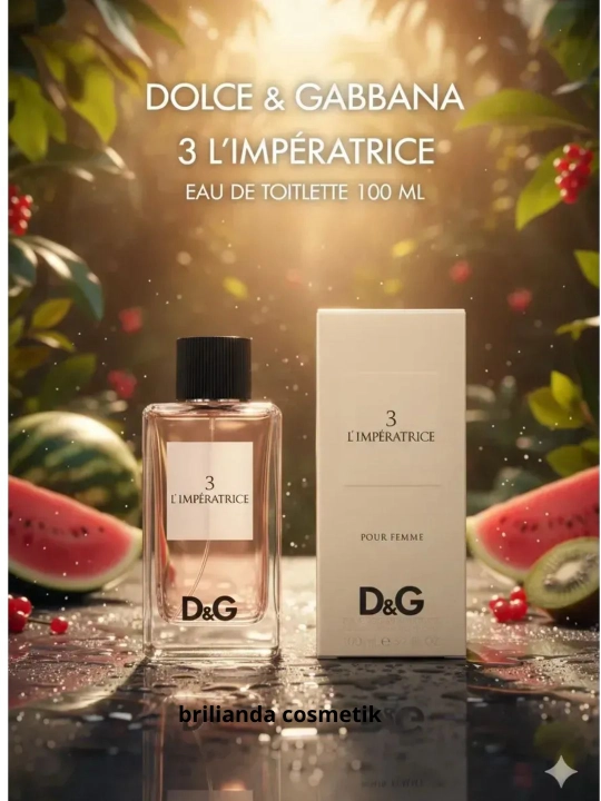 D&G 3 L'Imperatrice Eau de Parfum 100 ml – Ayollar uchun nafis va uzoq saqlanuvchi atir - 