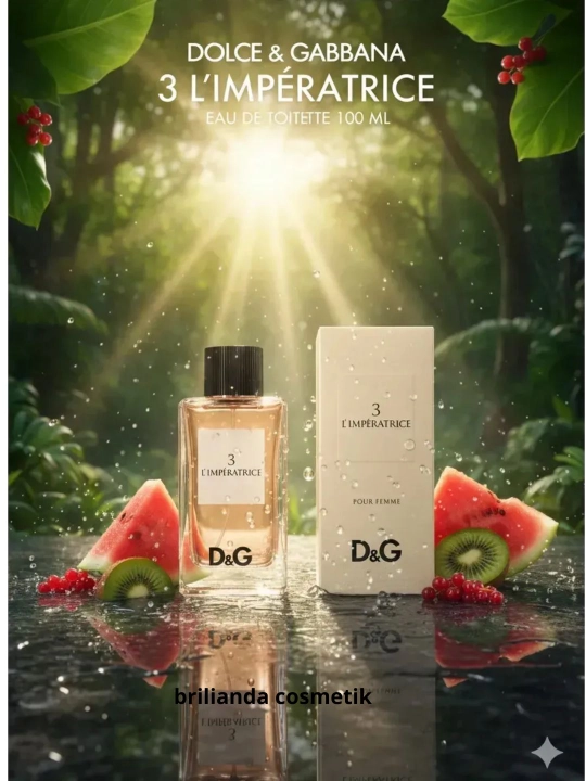 D&G 3 L'Imperatrice Eau de Parfum 100 ml – Ayollar uchun nafis va uzoq saqlanuvchi atir