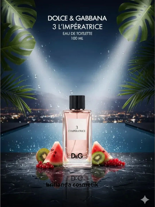 D&G 3 L'Imperatrice Eau de Parfum 100 ml – Ayollar uchun nafis va uzoq saqlanuvchi atir