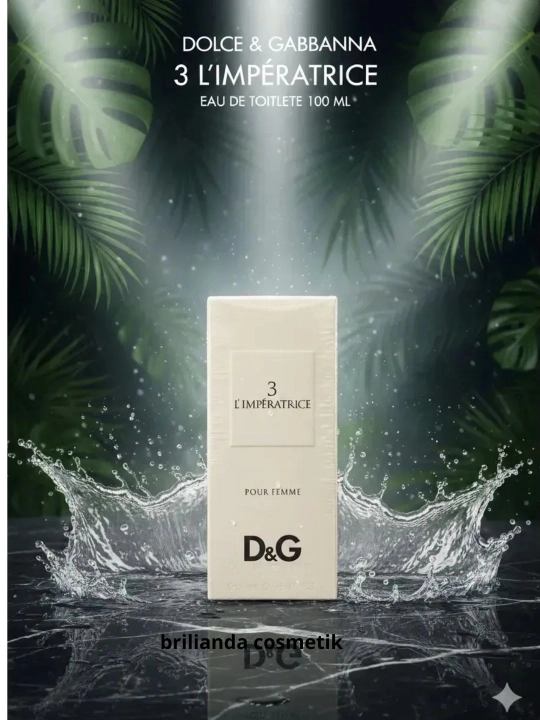 D&G 3 L'Imperatrice Eau de Parfum 100 ml – Ayollar uchun nafis va uzoq saqlanuvchi atir