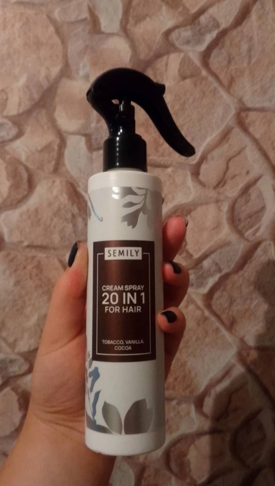 Sochlar uchun 25 in 1, SEMILY, 200 ml issiqlikdan himoyalovchi krem-sprey