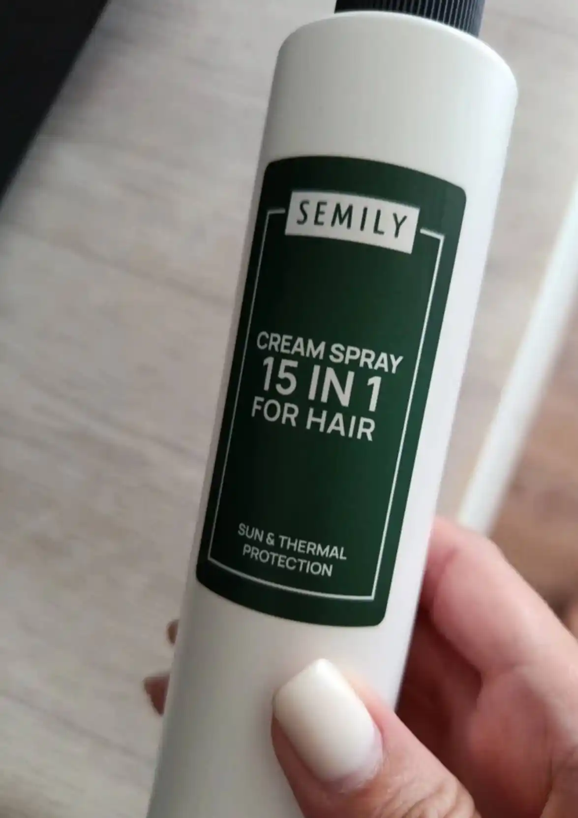 Sochlar uchun 25 in 1, SEMILY, 200 ml issiqlikdan himoyalovchi krem-sprey