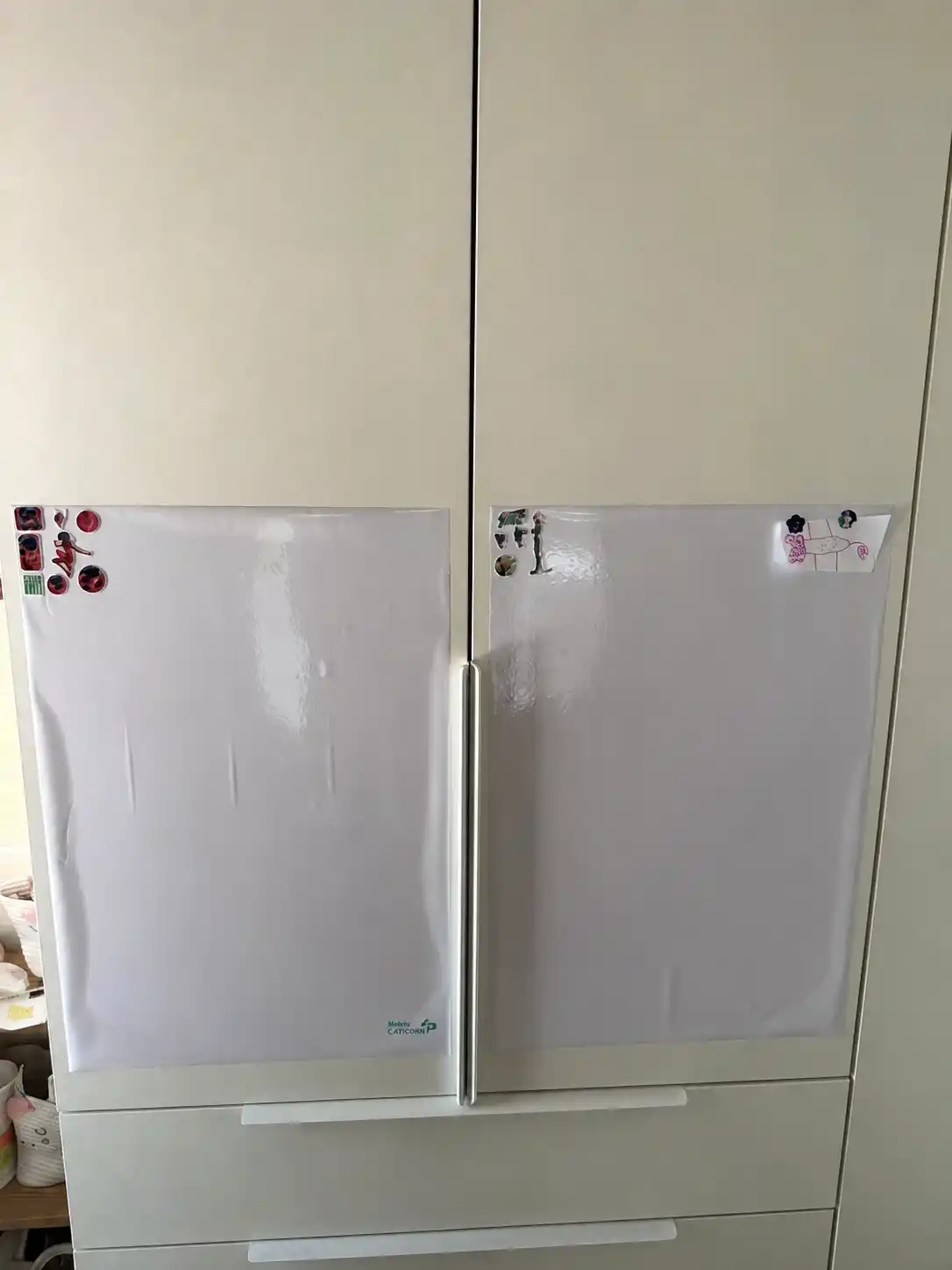 Yozish va chizish uchun elektrostatik oq plyonka doska whiteboard, doska