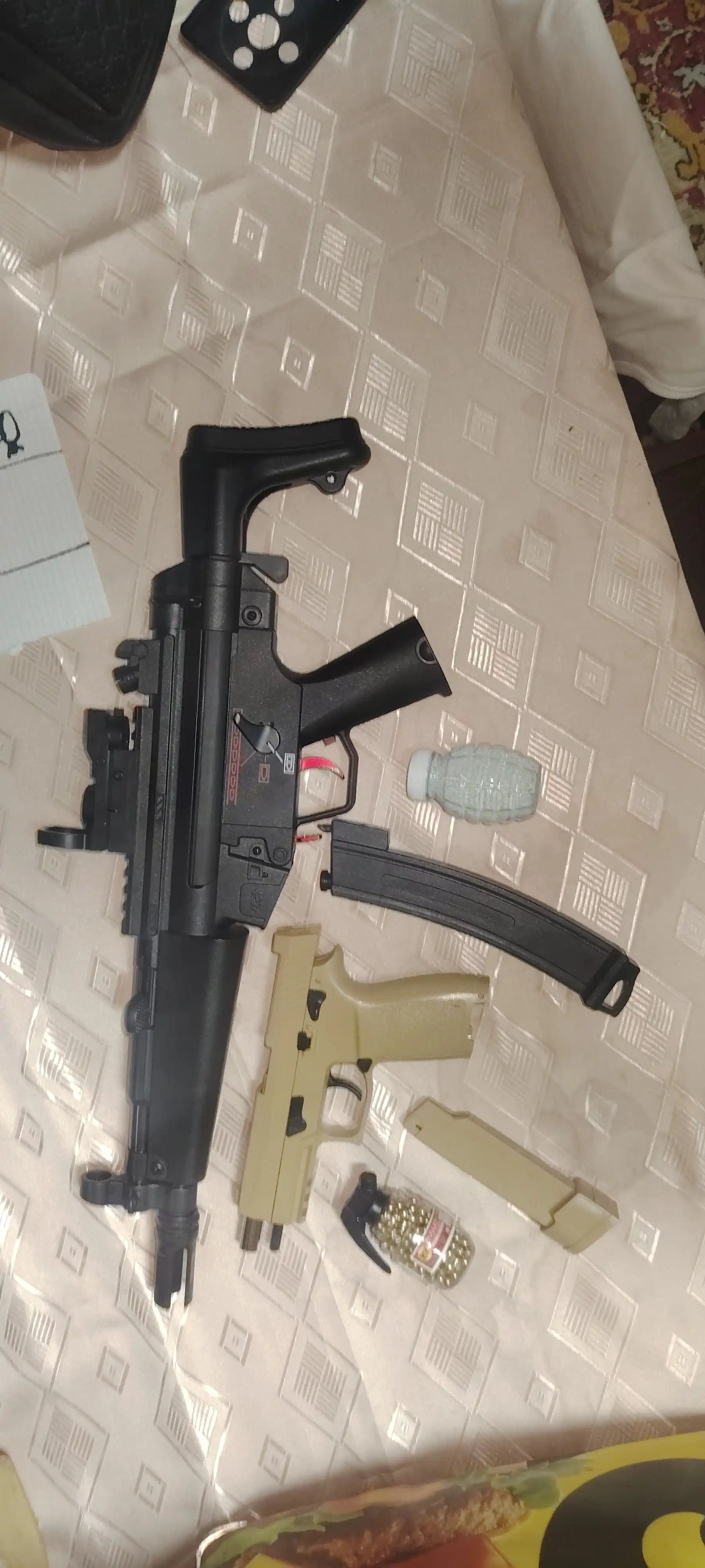 SIG Sauer P320 uslubidagi 6 mm BB Airsoft to‘pponchasi, o‘yinchoq to‘pponcha