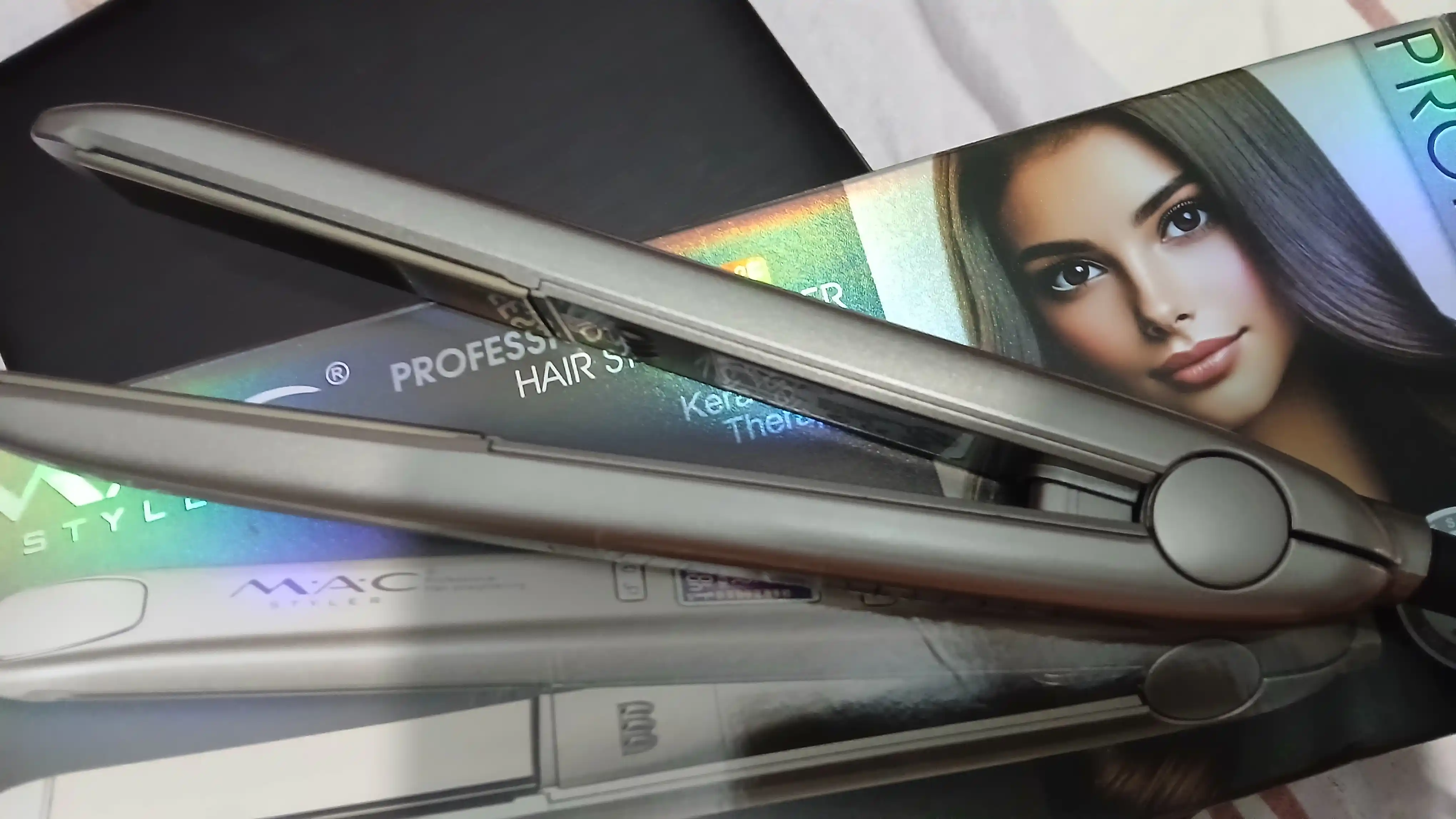 Professional soch tekislovchi dazmol MAC Styler MC-2021 Keramika, LCD displeyli