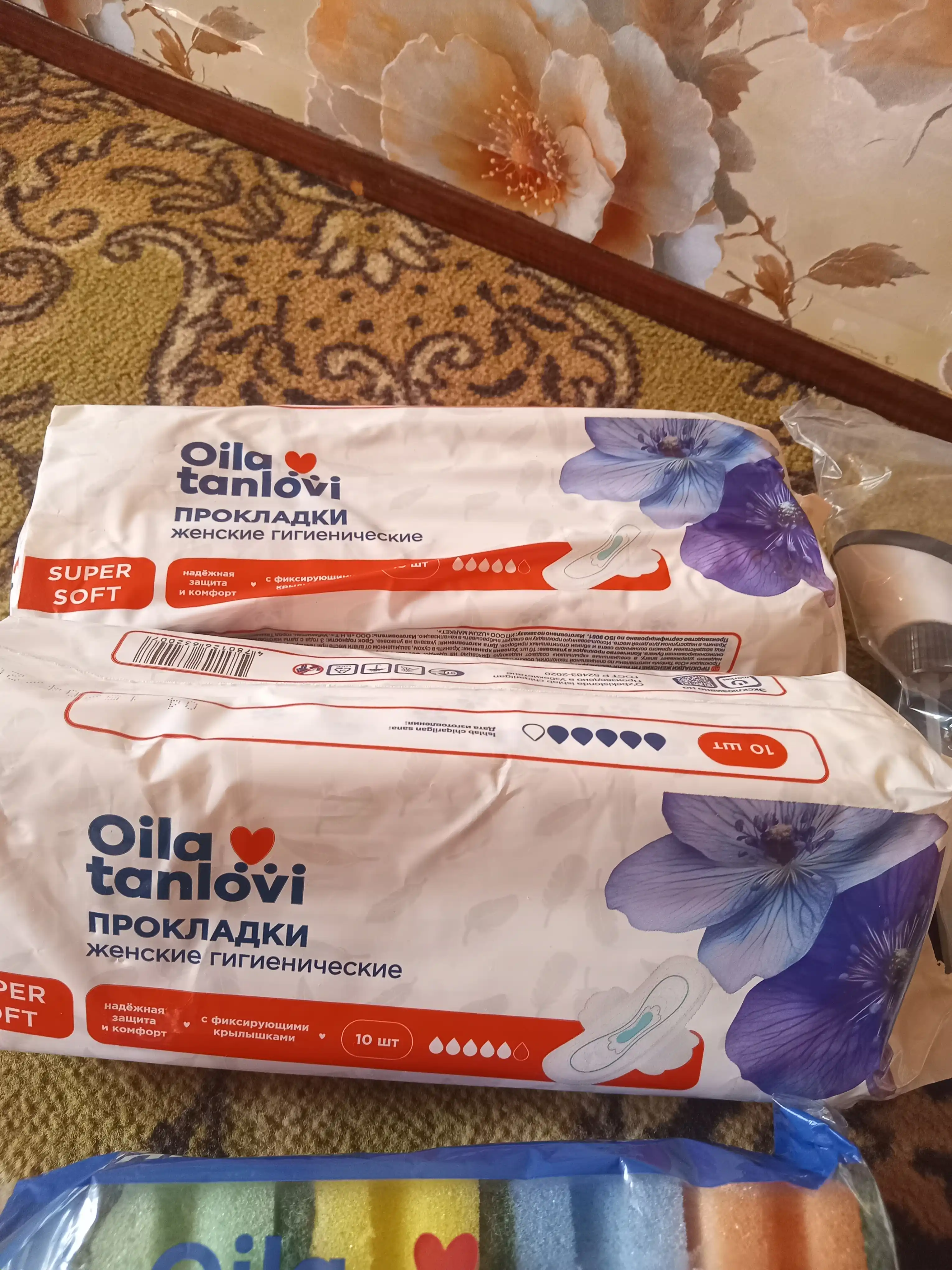 Прокладки женские, гигиенические Oila Tanlovi, Super Soft, 10 шт