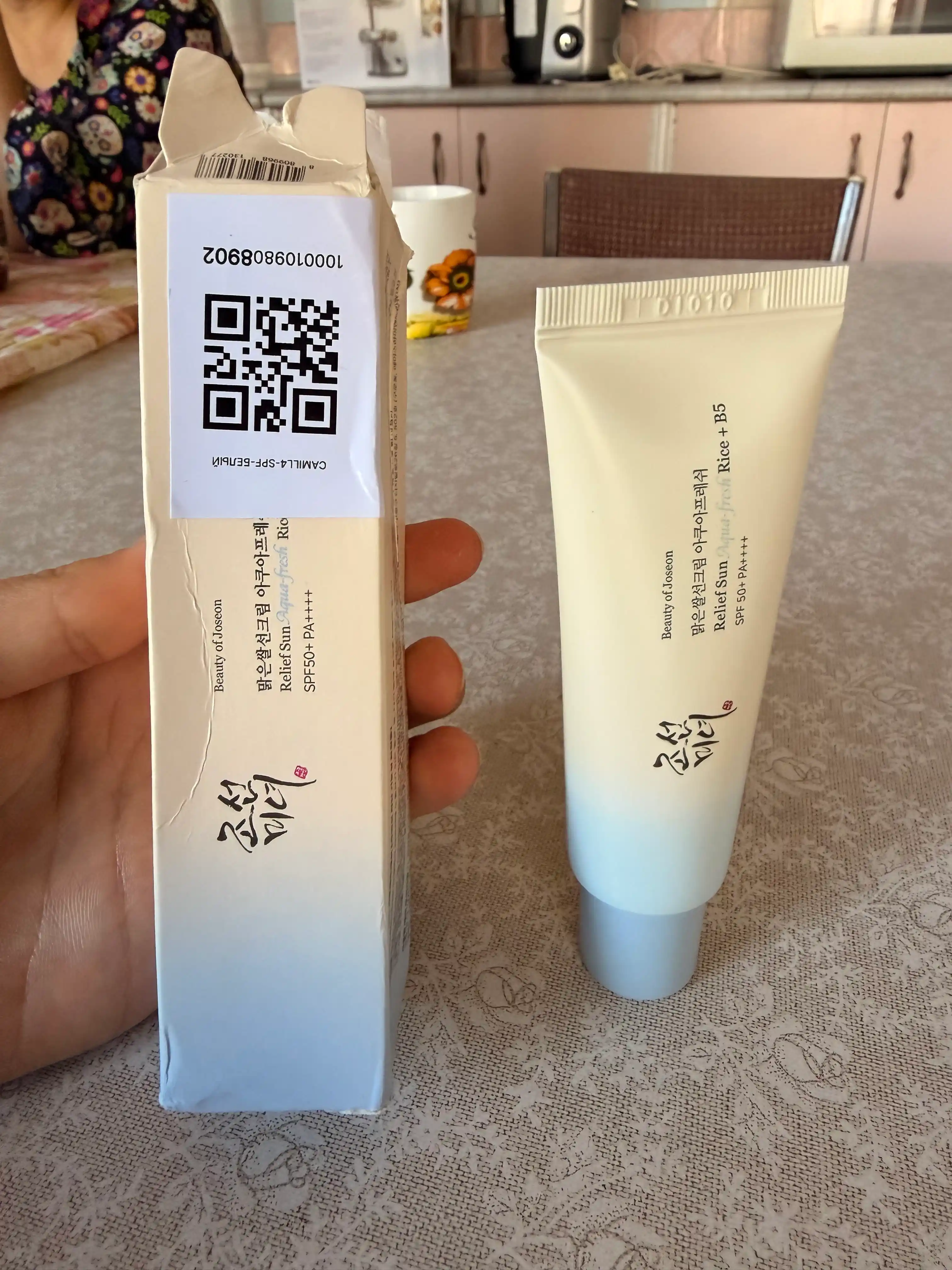 Beauty of Joseon Relief Sun: Rice + Probiotics SPF50+ PA++++ солнцезащитный крем, 50 мл