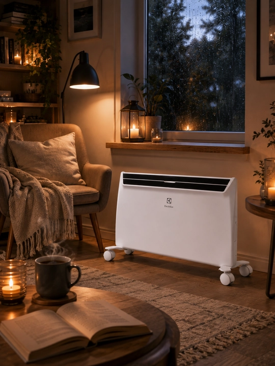 Electrolux ECH/T-2000 M elektr konvektori, 25–30 m² uchun isitgich