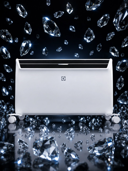 Electrolux ECH/AGI-2500 konvektor isitgichi, invertor, 25–30 m² uchun
