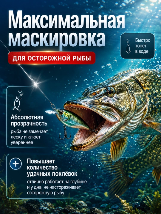 Baliq ovlash uchun monofilament leskalar — mustahkam va chidamli baliqchilik ipi