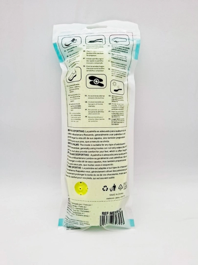 MOTARRO massajli stelka oyoq kiyimga 2,5 sm poshna balandligi, 35–40 o'lcham, Insoles