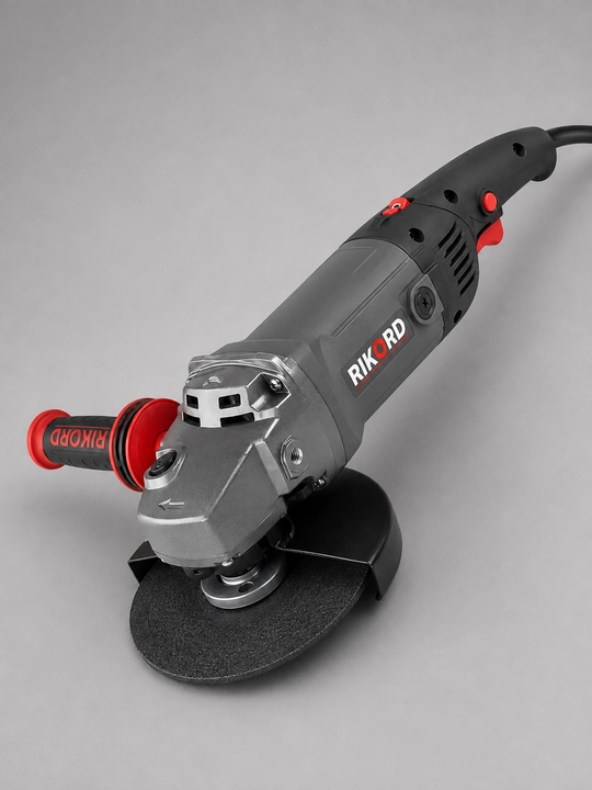 Bolgarka, RIKORD Professional burchak silliqlash mashinasi, 180 mm - 