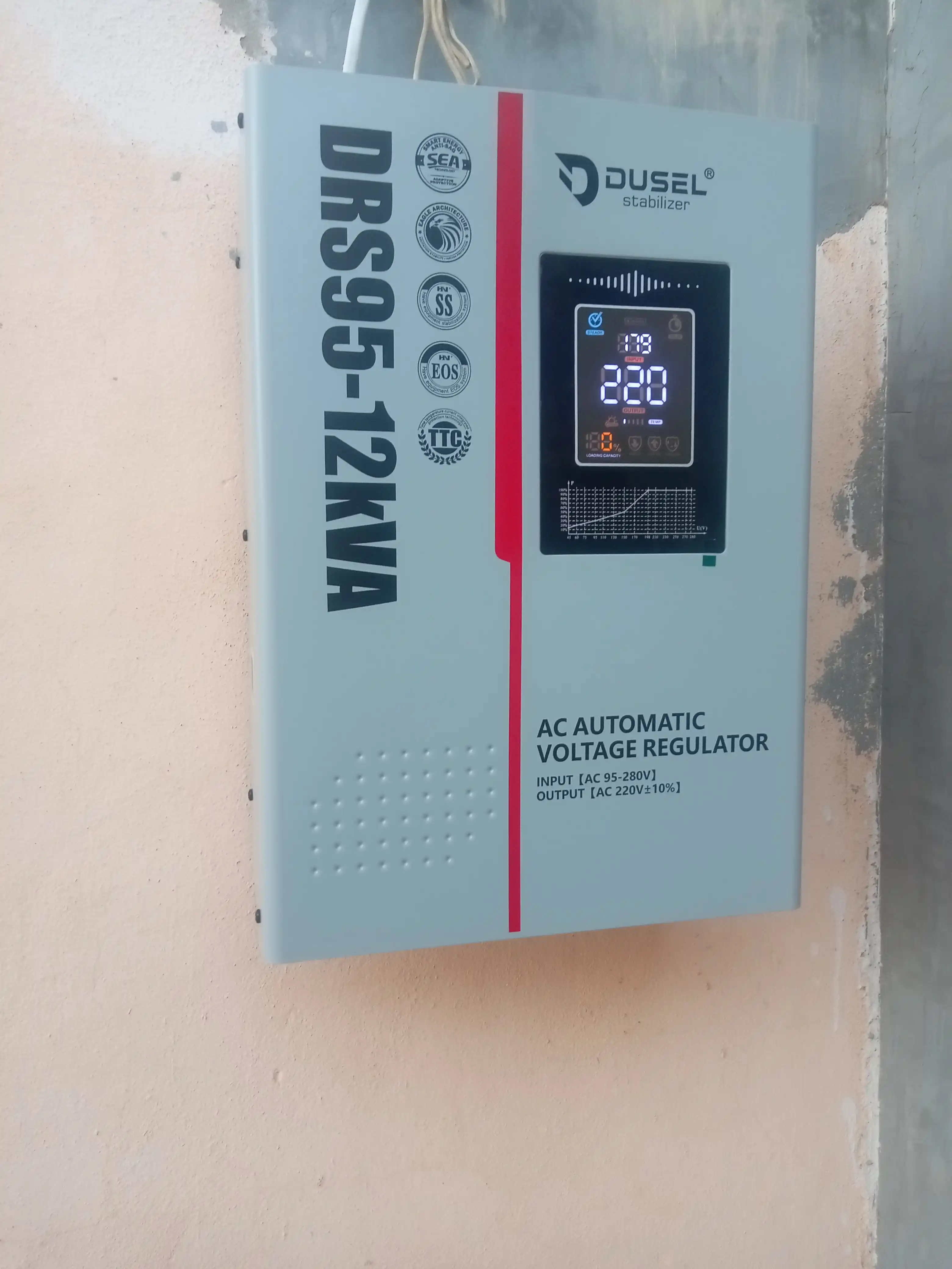 Dusel kuchlanish stabilizatori 10KVA, 12KVA, 15KVA, 20KVA