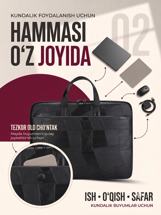Erkaklar va ayollar uchun sumka, noutbuk, universitet talabalari va maktab uchun mos