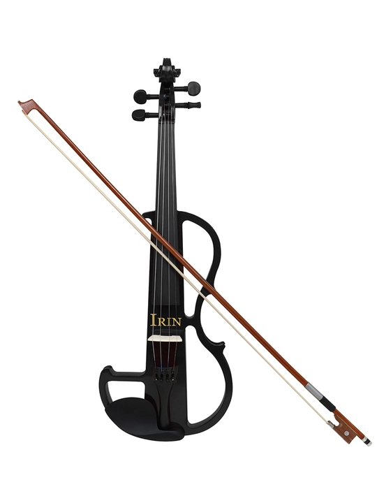 IRIN 4/4 elektron skripka, Silent Electric Violin, naushnik va g'ilof bilan