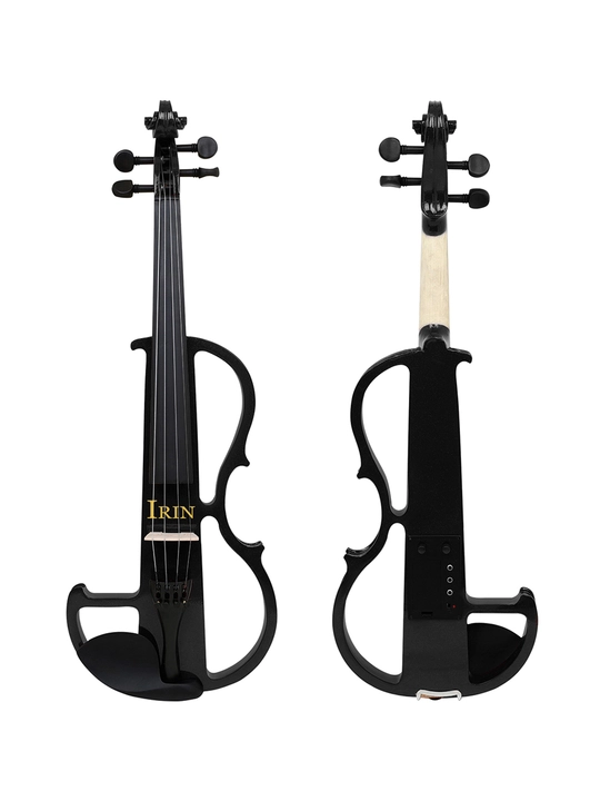 IRIN 4/4 elektron skripka, Silent Electric Violin, naushnik va g'ilof bilan