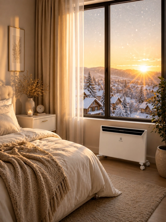 Electrolux ECH/T-2000 M konvektor isitgichi, 25–30 m² uchun