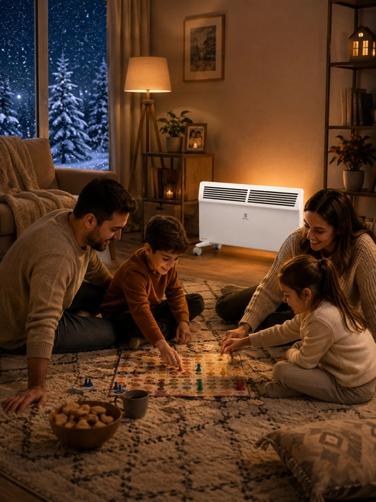 Electrolux ECH/T-2000 M konvektor isitgichi, 25–30 m² uchun