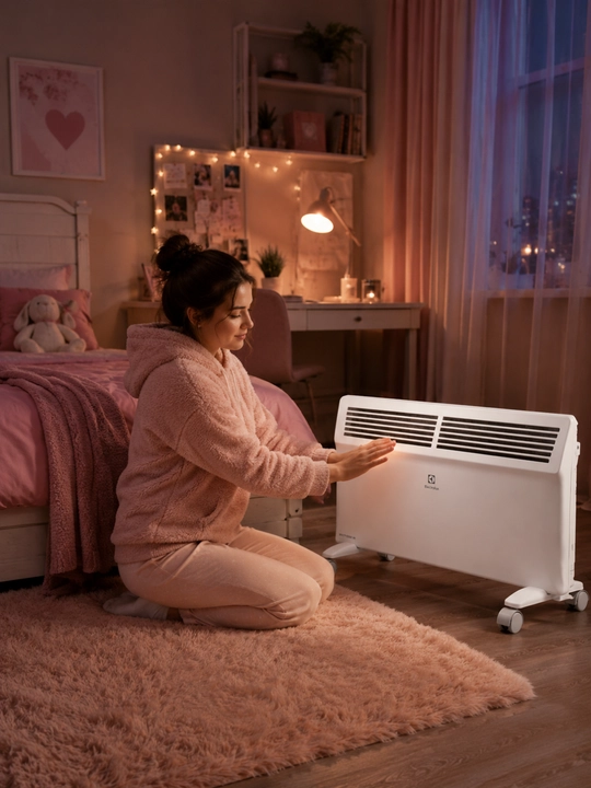 Electrolux ECH/T-2000 M elektr konvektori, 25–30 m² uchun isitgich