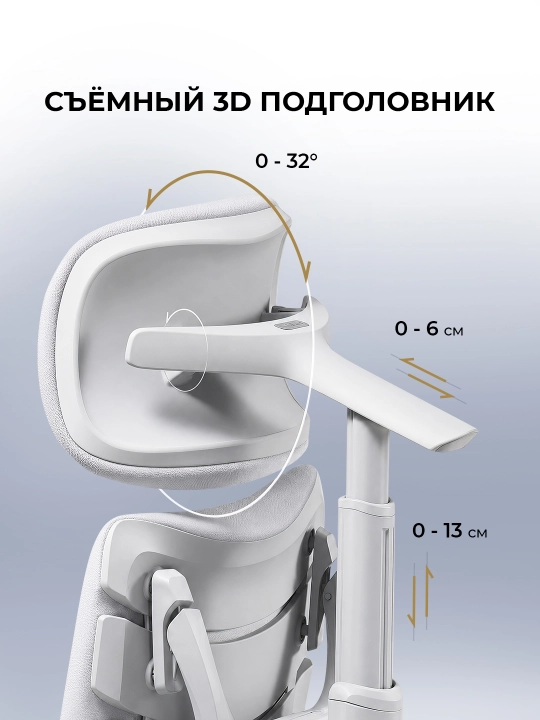 Офисное кресло эргономичное LiberNovo Maxis Electric / массаж спины / 4D-подлокотник