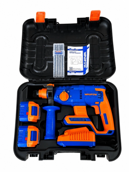 Перфоратор WADFOW WLM15225 20V SDS-Plus 22 мм