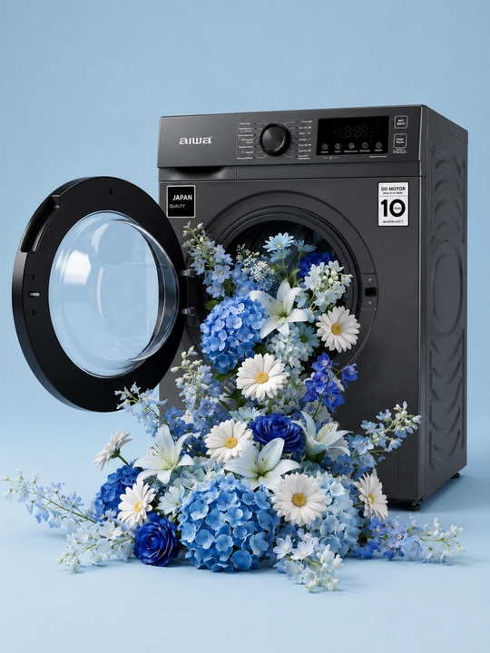 AIWA Inverter kir yuvish mashinasi, 8 kg, 1200 rpm