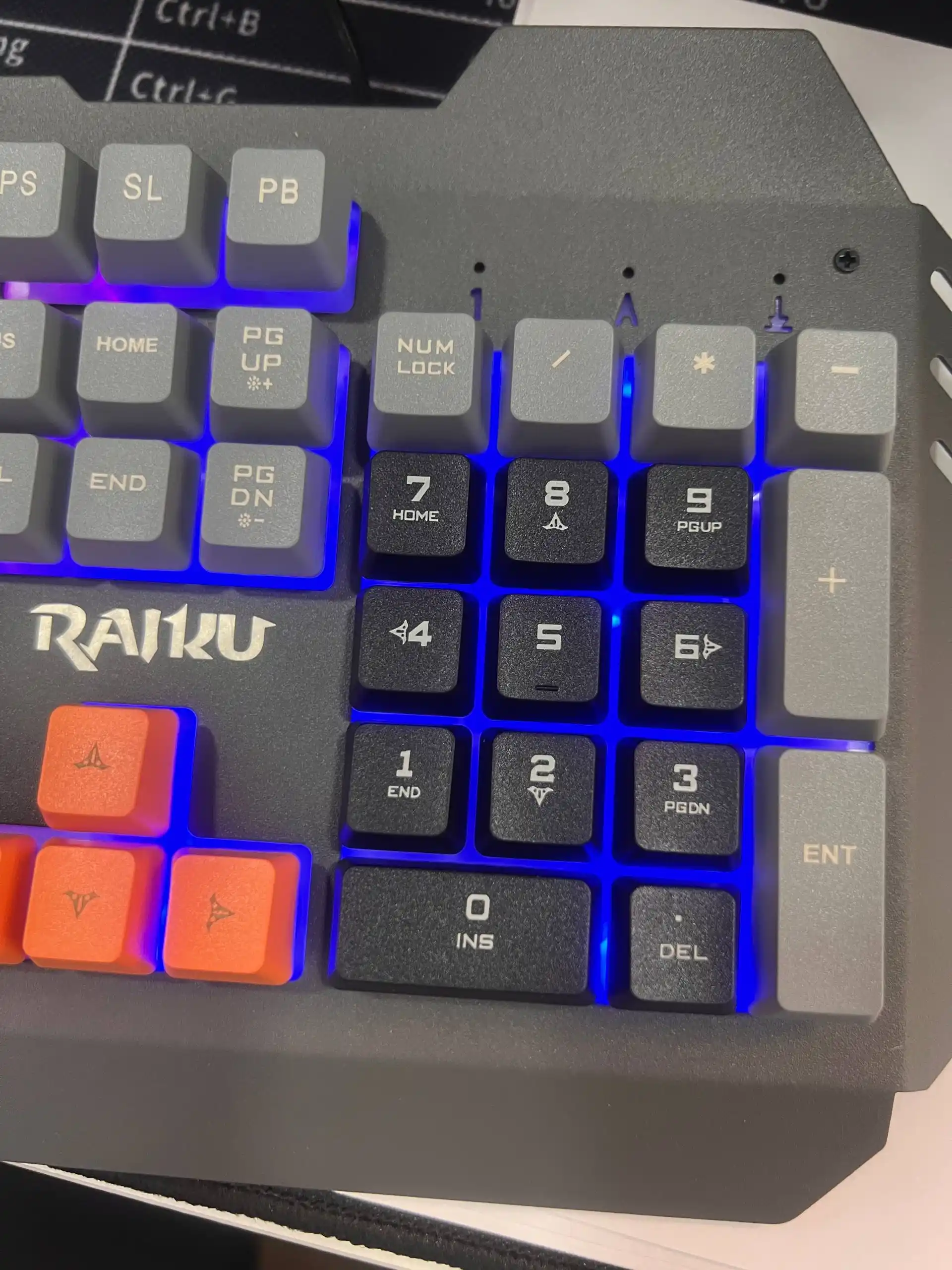 RAIKU T16 RGB Light Игровой комплект Клавиатура + Мышь USB