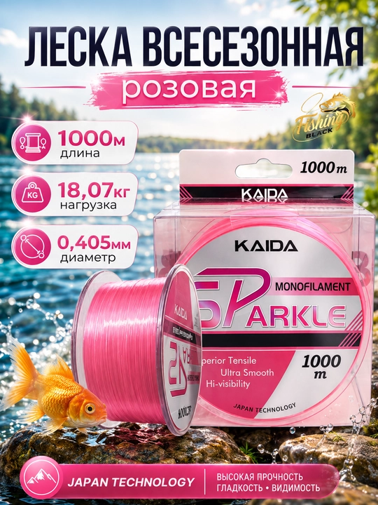 Монофиламентные рыболовные лески - прочные и долговечные - 