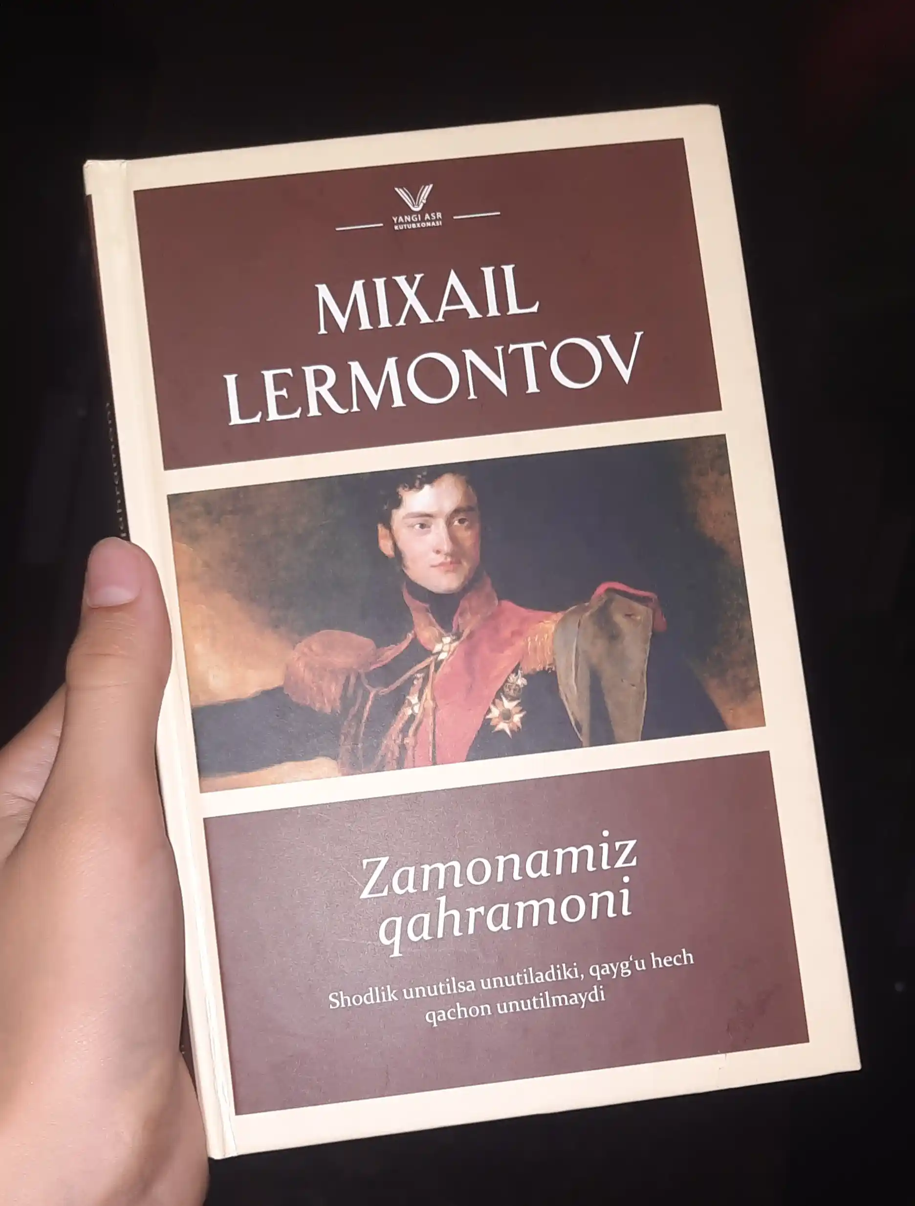 Zamonamiz Qahramoni, Mixail Lermontov