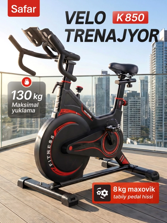 Velotrenajyor, uyda sport bilan shug‘ullanish uchun - 