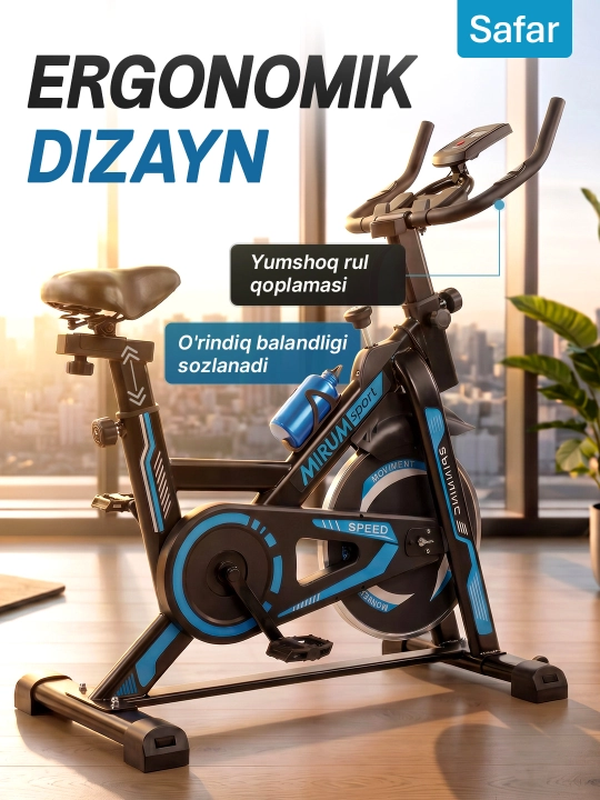 Velotrenajyor, uyda sport bilan shug‘ullanish uchun