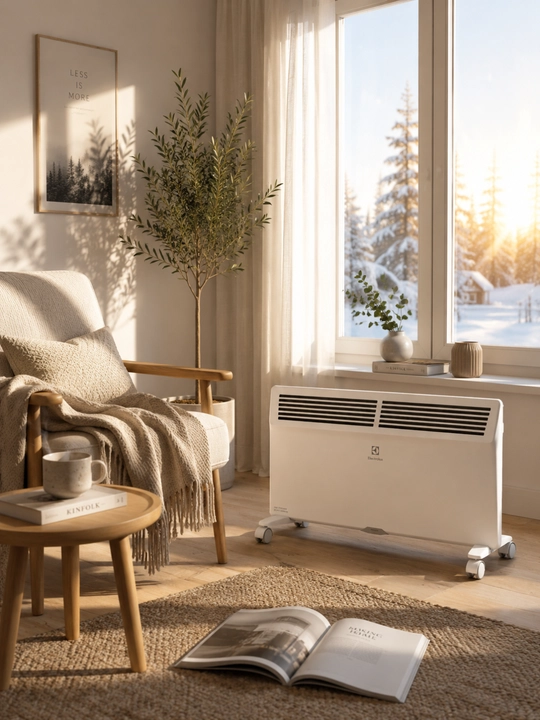 Electrolux ECH/T-2000 M konvektor isitgichi, 25–30 m² uchun