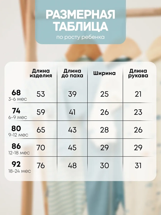 Слип комбинезон для новорожденных на молнии  хлопковый  Супер Пупс  комплект 3 шт