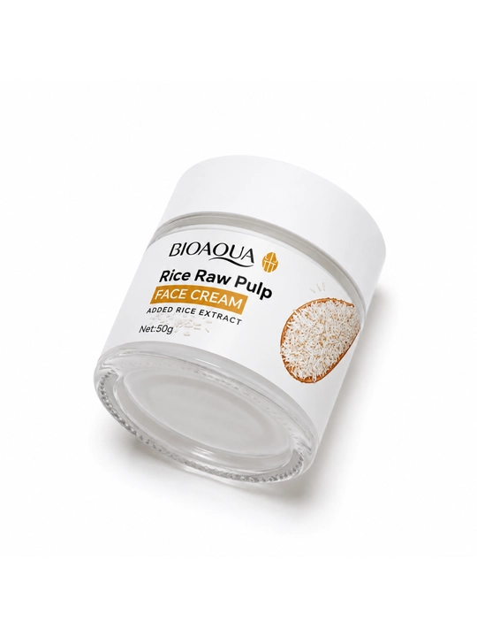 Крем для лица BIOAQUA Rice Raw Pulp с рисовым экстрактом, увлажняющий, 50 г