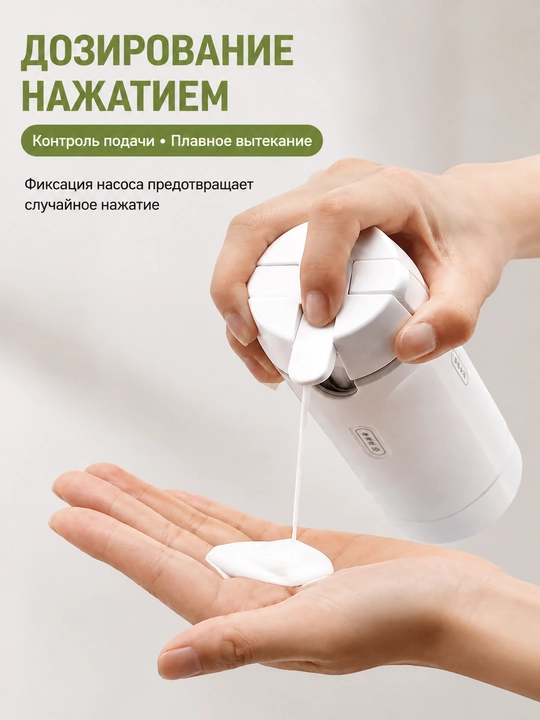 Дорожный набор флаконов 4 в 1 для косметики и средств гигиены с футляром