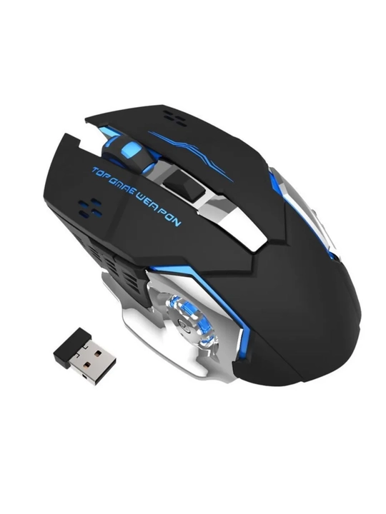 Simsiz Gaming Sichqoncha | RGB | Sozlanadigan DPI | Ergonomik | Kompyuter va Noutbuk uchun
