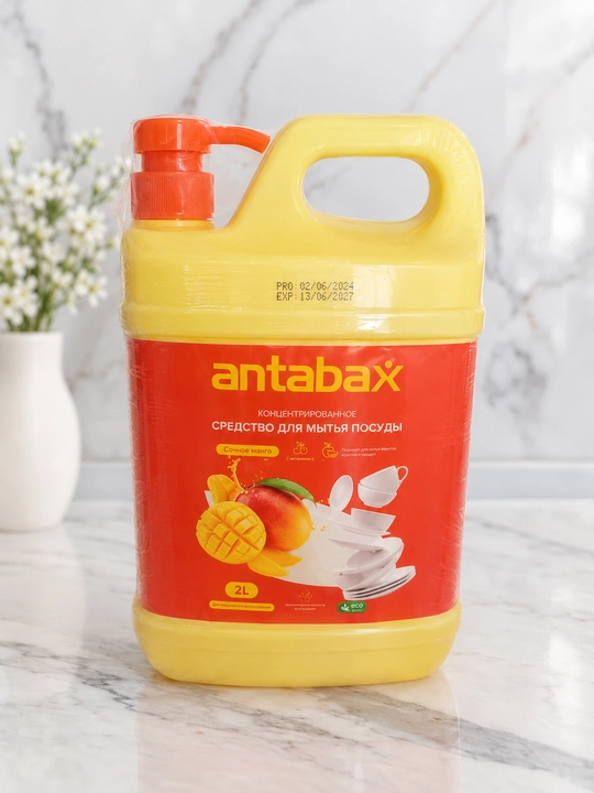 Antabax Idish yuvish uchun konsentrlangan vosita 1,5–2 l, turli hidlarda - 