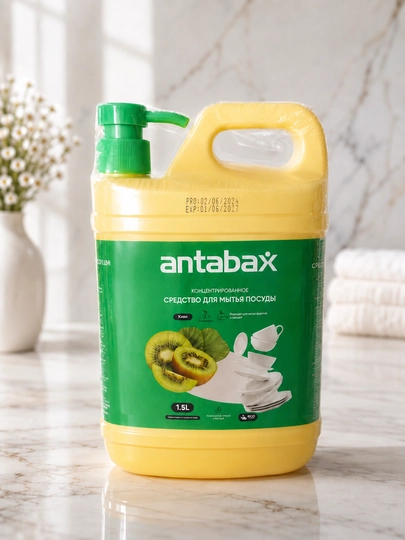 Antabax Idish yuvish uchun konsentrlangan vosita 1,5–2 l, turli hidlarda - 