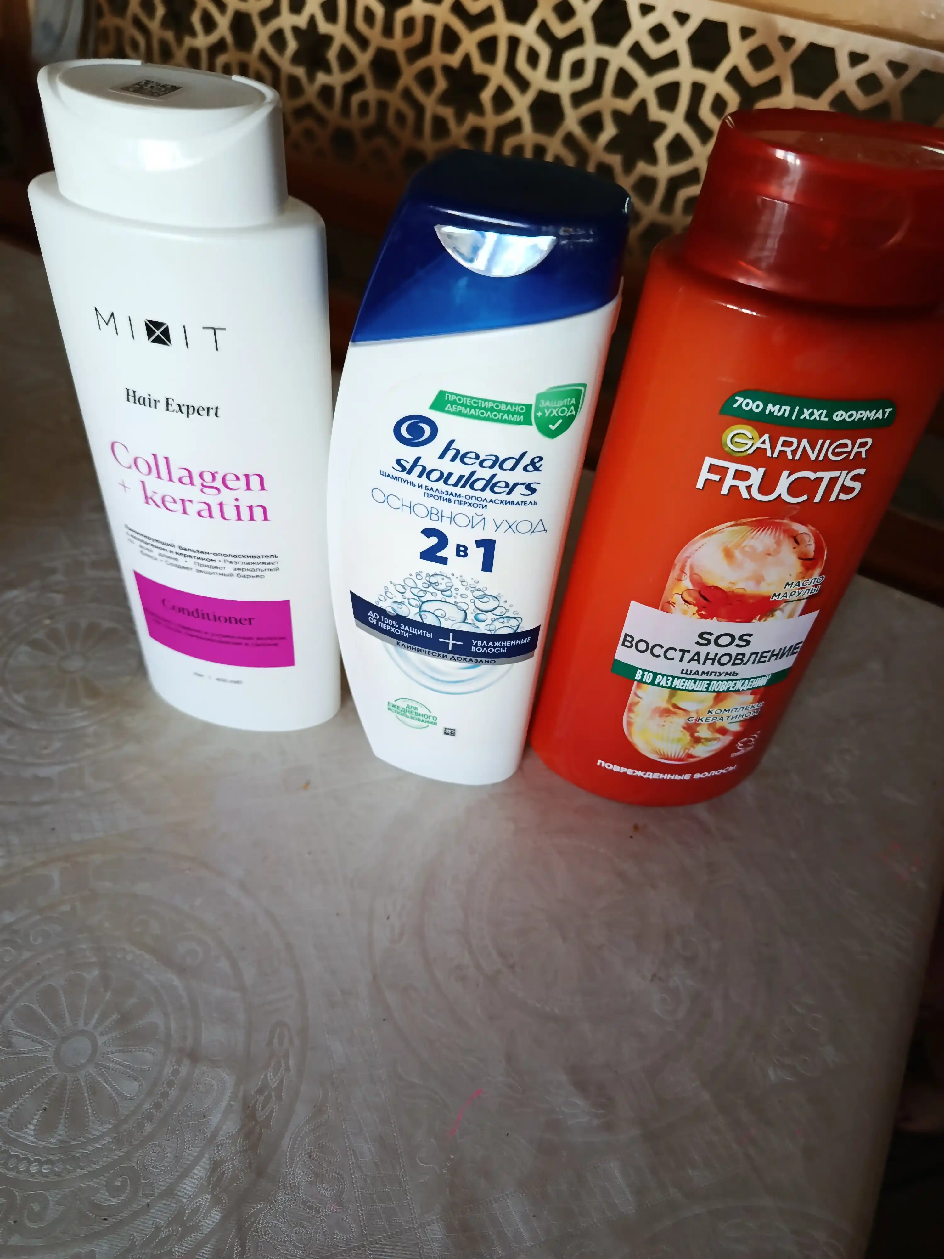 Garnier Шампунь для волос Fructis SOS Восстановление для поврежденных волос, 700 мл